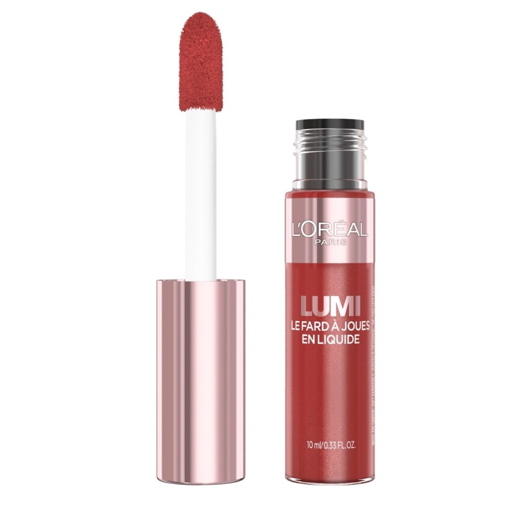 635 Glowy Worth It Medium L'Oreal Lumi Liquid Blush